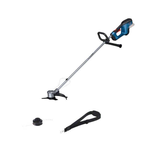 Bosch GFR 18V-23 Cordless Brushcutter – Professional Battery Powered Grass Cutter for Agricultural Field Maintenance, Landscaping, and Heavy Duty Vegetation Clearing